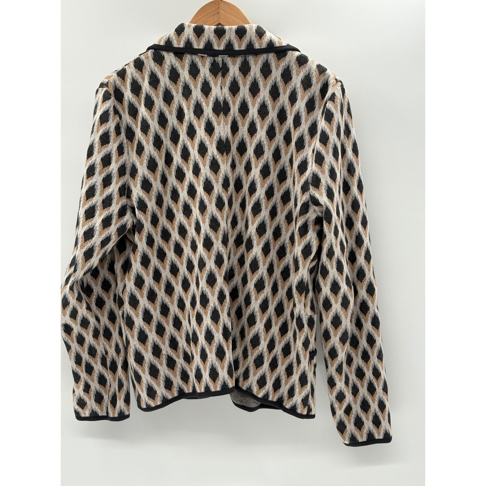 Pendleton Blazer Suit Jacket Argyle Diamond Women… - image 2